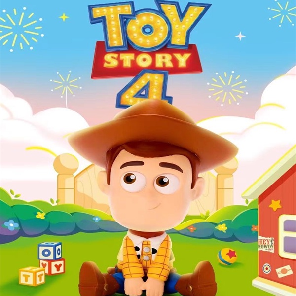 [ตัวเลือก] [ ] ตุ๊กตาดิสนีย์ Popmart Toy Story 4 Series Mystery Box ของเล่นสําหรับเด็ก