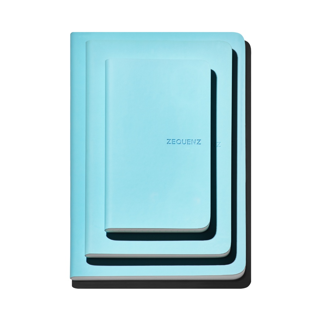 ZEQUENZ The Color "TURQUOISE" สมุดโน๊ต Zequenz สีฟ้าอมเขียวเทอร์คอยส์