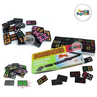 Dominoes เกมส์โดมิโน่  โดมิโน่ขนาด 55ชิ้น