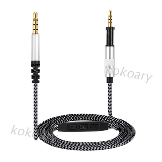 Kok อะไหล่สายเคเบิ้ล 3 . 5 มม. Male To 2 . 5 มม. Male Hifi O Cord สําหรับ Akg K450 K451 K452