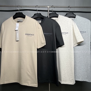 FOG T-shirt Summer special FOG double-line short sleeve fear of god high street loose men and women with the same paragr