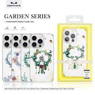 Keephone Garden Series เคสแม่เหล็ก ลายดอกไม้ สำหรับ iPhone 13/13/13 Pro Max  ของแท้ 100%