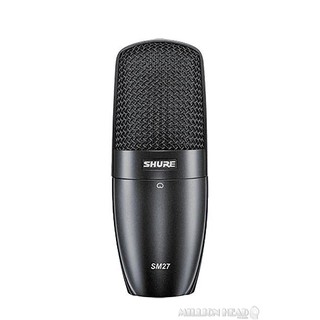 SHURE : SM27-LC by Millionhead ( ไมค์โครโฟนคอนเดนเซอร์ มีทิศทางการรับเสียงแบบ Cardioid เหมาะสำหรับงานบันทึกเสียง,แสดงสด)