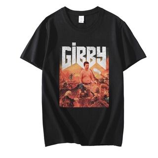 ผ้าฝ้ายแท้ เสื้อยืด ผ้าฝ้าย พิมพ์ลาย Gibby of Doom ทรงหลวม สไตล์คลาสสิก เรียบง่าย สําหรับผู้ชาย WE231FDS25414S-