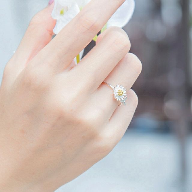 แหวนเดซี่   • Daisy Ring ราคา ถูกที่สุด ดีลบีเคเค แกลเลอรีภาพที่ 7