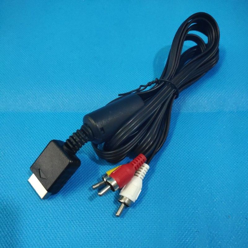 สาย PlayStation สาย AV Cable เครื่องเล่นเกมส์ PS1, 2 งานก๊อปปี้
