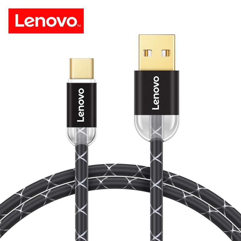 สายชาร์จ/ส่งข้อมูล Lenovo LED Luminous USB Type-C and Data Cable