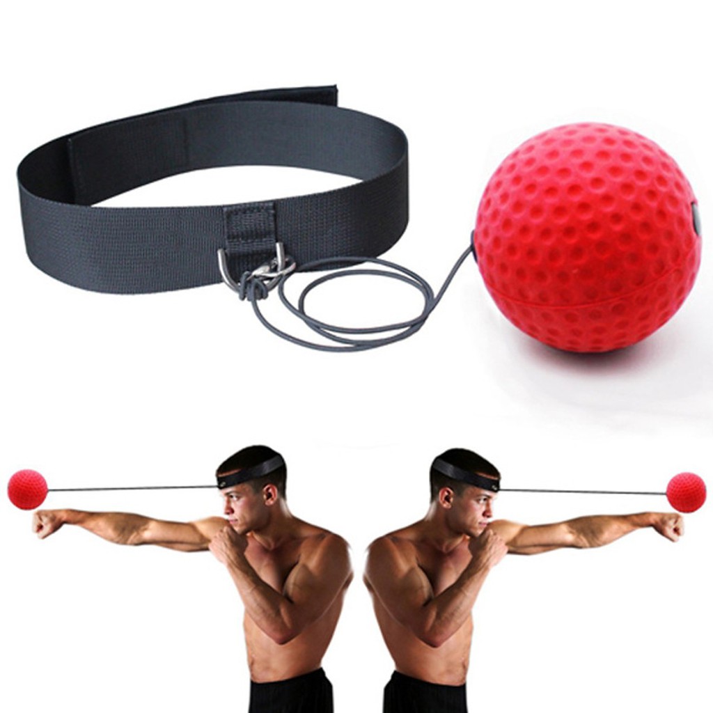 มวยยิม MuayThai Kickboxing Sports Reflex Ball - ของแท้ Amalife Premium Head Hanging Reflex Ball