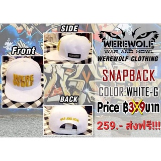 🧢หมวก Cap แบรนด์ Werewolf แท้ ทรงเบสบอล ลดราคาพิเศษ