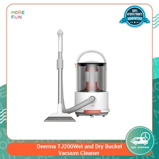 [ พร้อมส่ง ] Demo-Deerma Vacuum Cleaner TJ200 Wet and Dry Multifunctional Bucket Vacuum Cleaner Household Floor Cleaner