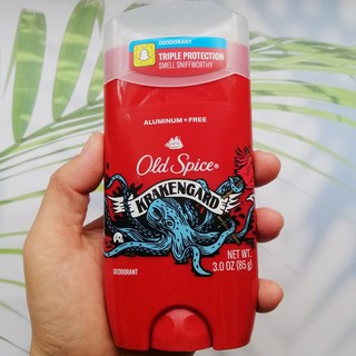 โอลด์ สไปซ์   ระงับกลิ่นกาย โรลออนสติ๊ก Krakengard Deodorant Aluminum Free 85g (Old Spice®)