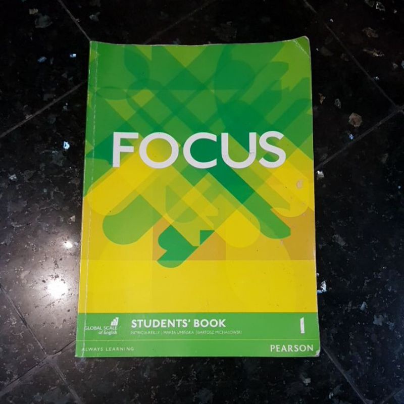 หนังสือ Focus Pearson 1 หนังสือนักเรียน Patricia Reily, Martha Uminska, Bartosz Michalowski