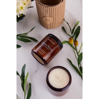 Scented candle กลิ่น Sweet Wood