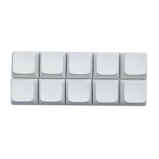 ✿ Customized PBT Blank Keycaps XDA Profile 1U Height Not Print Key Cover Replacement for Mechanical Keyboard DIY