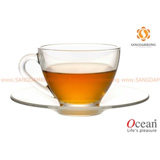 โอเชี่ยนกลาส - จานรองแก้วชา COSMO TEA SAUCER 6 " (รหัส1P00671)