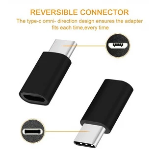 อะเเดปเตอร์แปลงสายเคเบิ้ล Micro USB เป็น Type C Android Phone Cable Micro USB เป็น TypeC USBC OTG