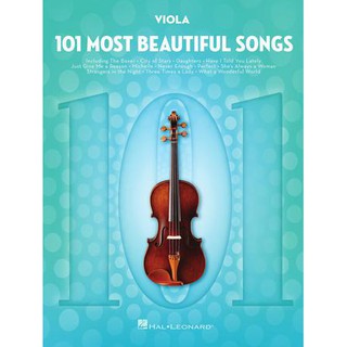 101 MOST BEAUTIFUL SONGS for Viola (HL00291048)