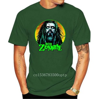 เสื้อยืด พิมพ์ลาย Rob Zombie สําหรับผู้ชาย