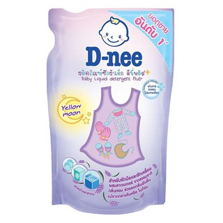 น้ำยาซักผ้าเด็กชนิดเติม D-NEE 600 มล. สีม่วง  BABY LIQUID DETERGENT REFILL D-NEE 600ML PURPLE