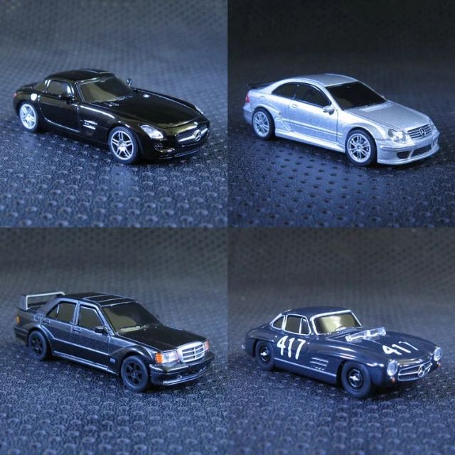 🔥โทรออก🔥 UCC japan calpuse 1/64 MERCEDES amg sls gtr clk 190E 300SL