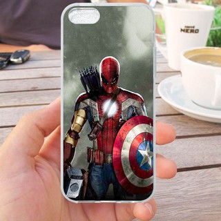 เคสซิลิโคนสำหรับ iPhone 5C Avengers # 3