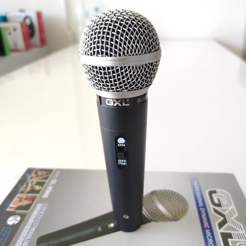 GXL Microphone ไมโครโฟน ร้องเพลง คาราโอเกะ GL-95NB