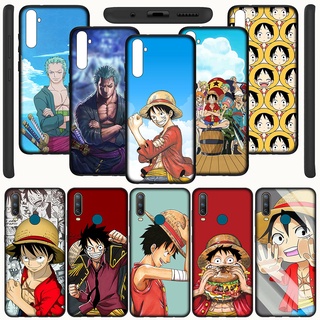 เคสโทรศัพท์มือถือ ซิลิโคนนิ่ม ลายการ์ตูนลูฟี่ วันพีซ F2-ECY37 แฟชั่น สําหรับ Realme C2 C3 C12 C15 C25 RealmeC2 Realme C25s