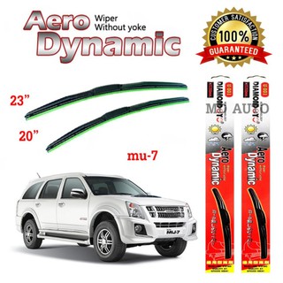 ใบปัดน้ำฝน Aero DynamicA (Diamond eye) ขนาด 20" 22" นิ้ว สำหรับ ISUZU MU-7 จำนวน 1 คู่