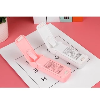 พร้อมจัดส่ง🚛เครื่องซีลถุงสูญญาอากาศ เครื่องซีลปิดปากถุงมินิ สีชมพู สีขาว Mini Portable Hand Sealer HB0080