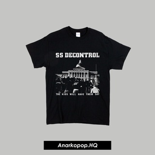 เสื้อผ้าผชเสื้อยืด พิมพ์ลาย Ss DECONTROL BAND เพลงฮาร์ดคอร์ PUNKS-5XL