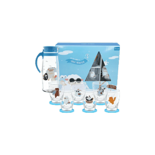 OCEAN ชุดเหยือกน้ำและแก้ว SNOWY MOUNTAIN FAMILY SET (Pack of 7)