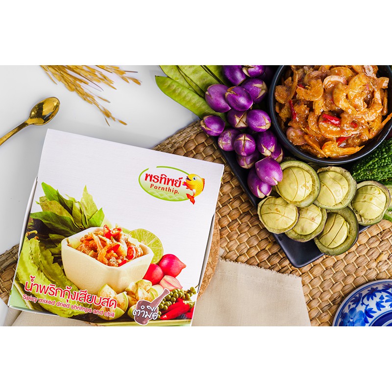 น้ำพริกกุ้งเสียบตำสด แซ่บมาก (พร้อมทาน) - พรทิพย์ภูเก็ต - รูปที่ 6