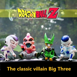 [10~12ซม.] โมเดลฟิกเกอร์ Dragon Ball Anime Frieza/Cell/Majin Buu สําหรับตกแต่งบ้าน