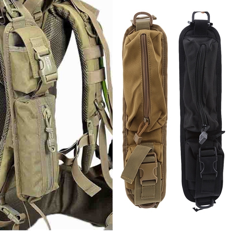 ღღTactical Molle Sundries Accessory Pouch Backpack Shoulder Strap Bag