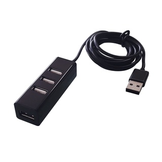 USB C to USB 3.0 Hub 3 Port + Ethernet Adapter (Black) - SGH02