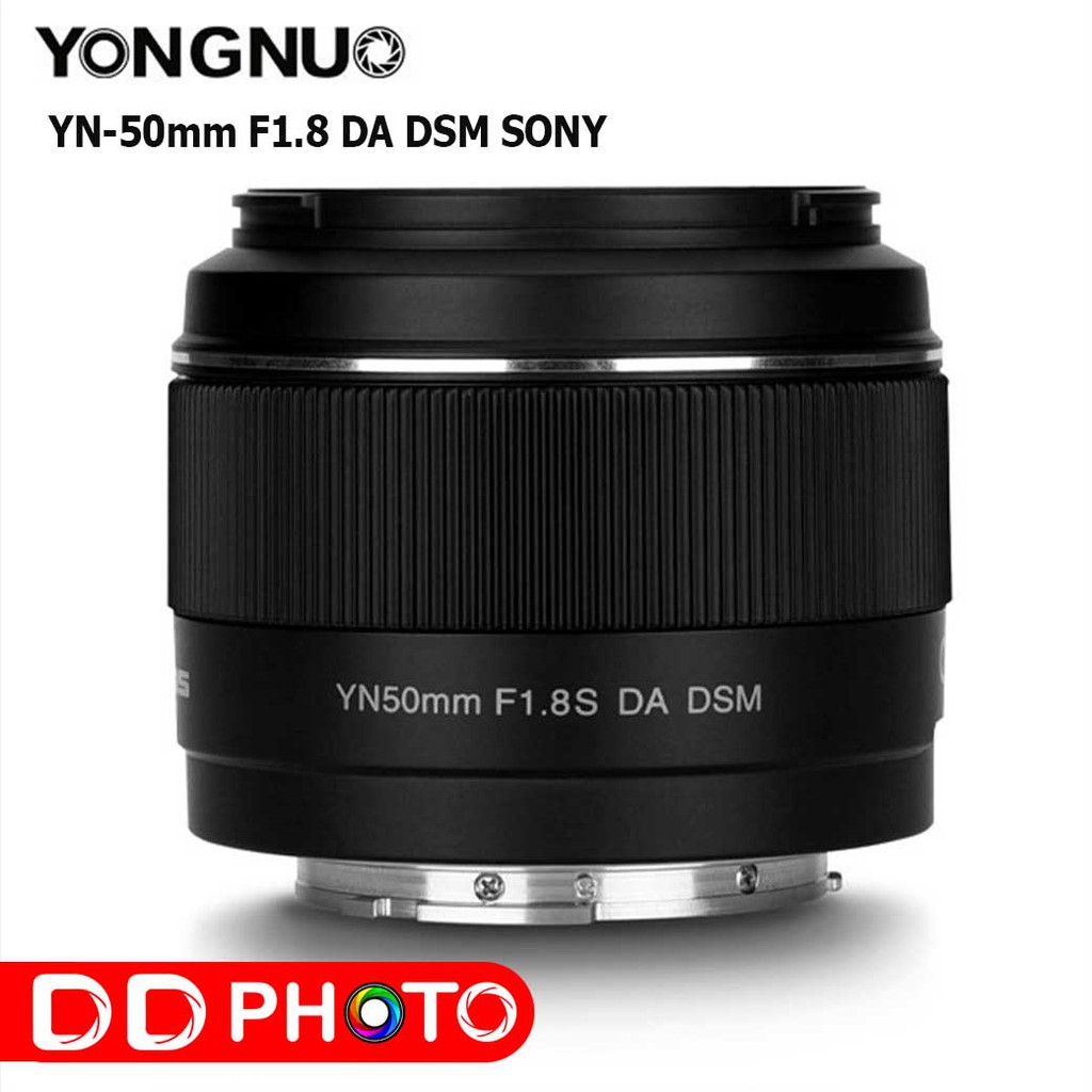 LENS YONGNUO 50mm F1.8S DA DSM For Sony E Mount Camera, APS-C, Auto Focus, Standard Prime Lens