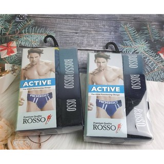 ROSSO Active แพ็ค 3 ชิ้น SZ. M คละสีเข้ม