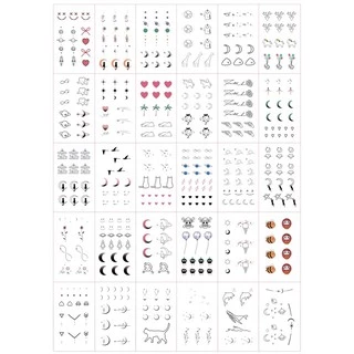 ✨พร้อมส่ง✨แทททูมินิมอล60ใบสไตล์เกาหลีสุดCUTE!🐾