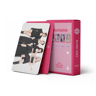 โปสเตอร์ Kpop Girls Photocard Blackpink 2022 คุณภาพสูง สไตล์เกาหลี 54 ชิ้น ต่อชุด