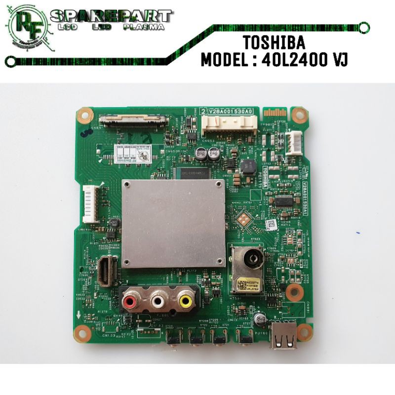 Mb MOBO MAINBOARD MOTHERBOARD TOSHIBA เครื่องโทรทัศน์ LED 40L2400VJ 40L2400 VJ
