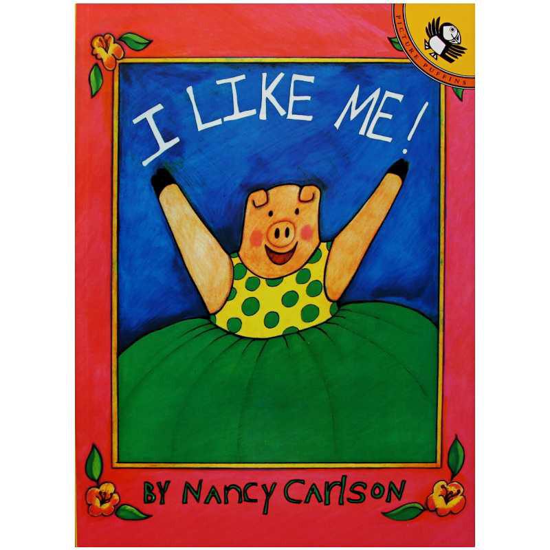 หนังสือภาษาอังกฤษสำหรับเด็ก สมุดภาพ I Like Me! Kids Educational Toys English Picture Card Book