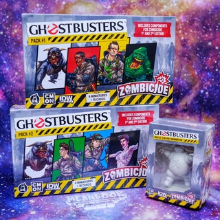 Zombicide: Ghostbusters Pack #1 &amp; 2 &amp; 3 ตัวละครเสริม บริษัทกำจัดผี "Limited Edition" Board Game