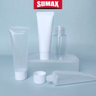 Sumax หลอดเปล่า สําหรับใส่เครื่องสําอาง ขนาด 50/100 / มล. 10 กรัม