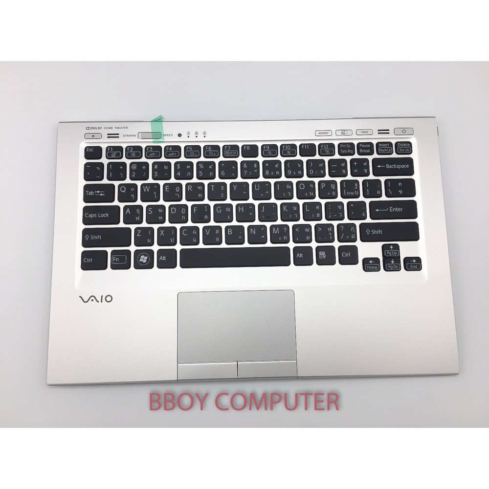 SONY Keyboard คีย์บอร์ด Vaio VPC-SB VPCSB SA SD Series พร้อมบอดี้