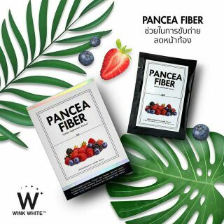 Detox ล้างลำไส้ ลดน้ำหนัก ลดพุง Pancea Fiber ดีทอกซ์ wink white วิ้งไวท์