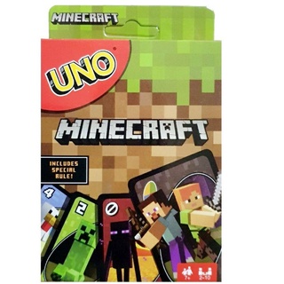 T.P. TOYS  UNO MINECRAFT อูโน่ เกมส์กระดาน เกมส์อูโน่มายคราฟ