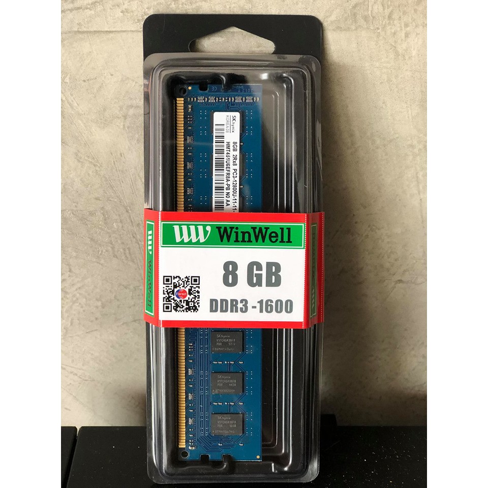แรม DDR3 8GB Bus 1600 16 ชิพ Hynix ram 8G เมนบอร์ดที่รองรับ Intel และ AMD Mainboard 1155, 1150, AM3+, FM1, FM2