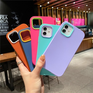 เคสซิลิโคนนิ่ม สีแคนดี้ กันกระแทก 3 In 1 สําหรับ Samsung A10S A20S A50 A50S A30S A12 A32 4G A52S 5G A72 A02 A22 4G A21S