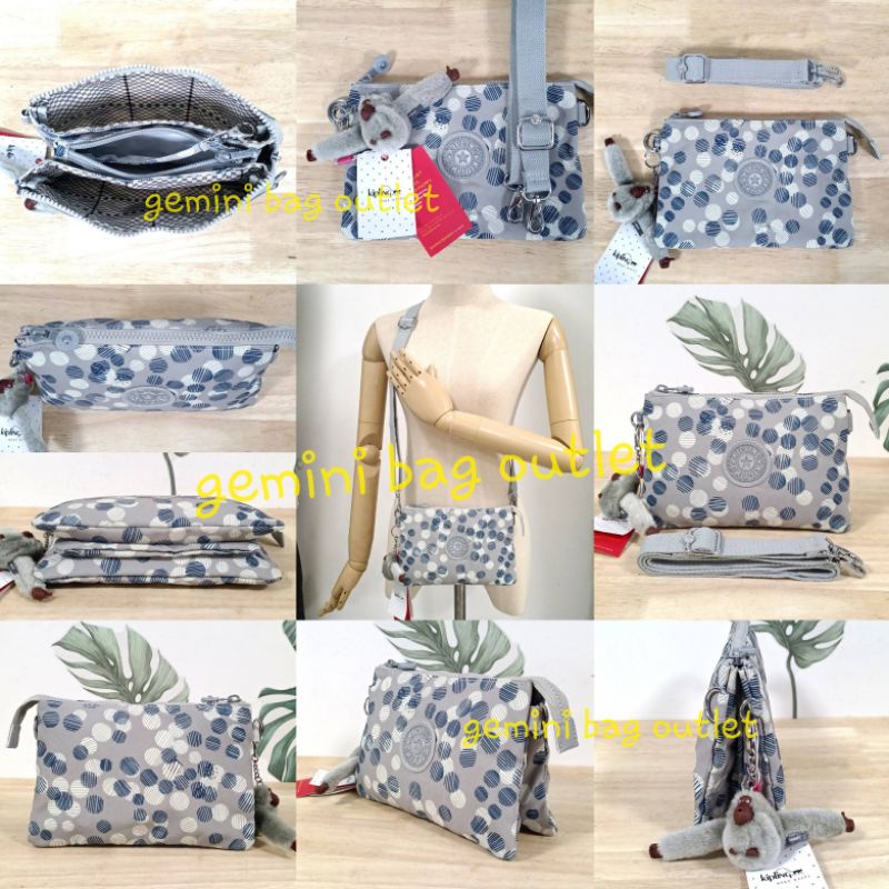 *ส่งฟรีไม่ใช้โค๊ด !! ของแท้ พร้อมส่งค่ะ*  8.5 นิ้ว * 🐒 KIPLING CREATIVITY XL CROSSBODY BAG