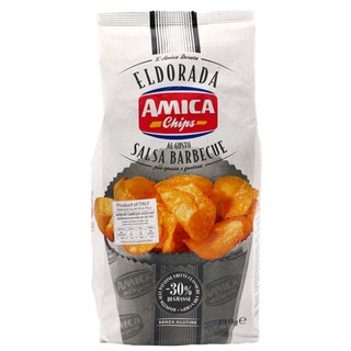 มันฝรั่งทอดกรอบรสบาร์บีคิว Amica Eldorado Potato Chips Barbecue Sauce 130g.